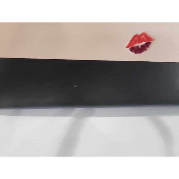 Kate Spade Disney Minnie Mouse Pink Leather Reversible Large Tote Lip Stick Kiss - Picture 16 of 16